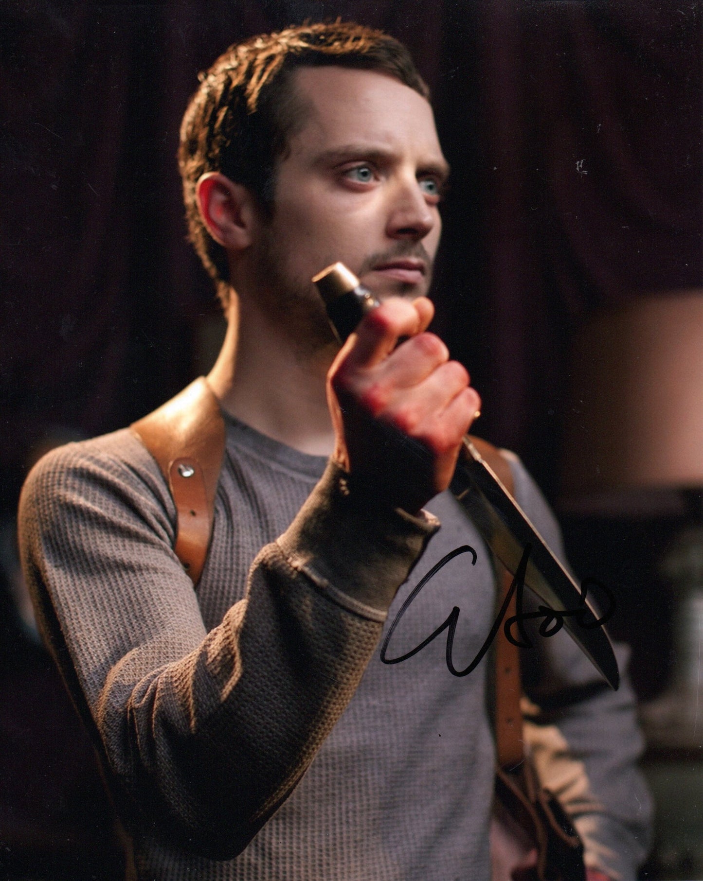 ELIJAH WOOD SIGNED MANIAC 8X10 PHOTO (1) VIDEO PROOF