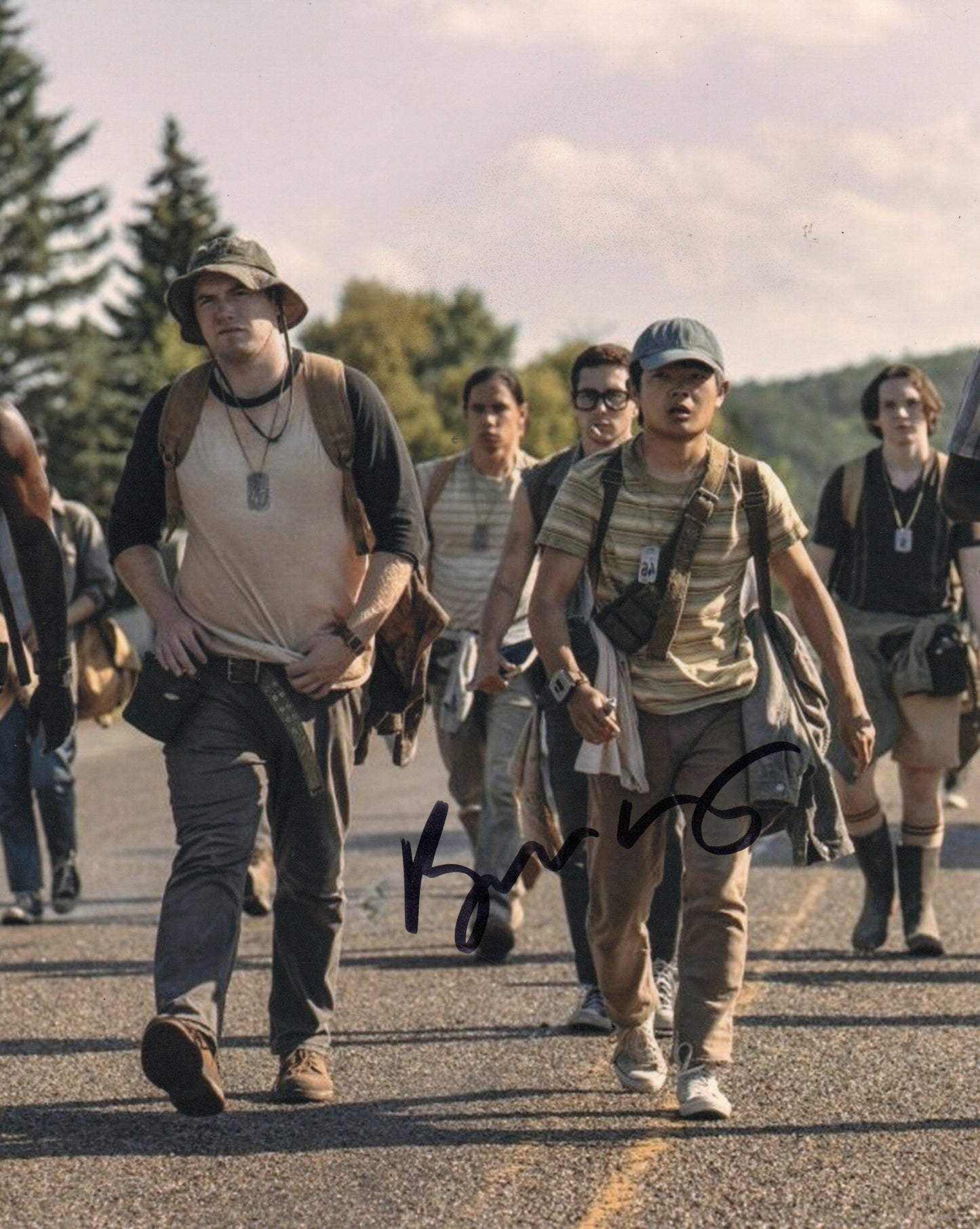 BEN WANG SIGNED THE LONG WALK 8X10 PHOTO (2)