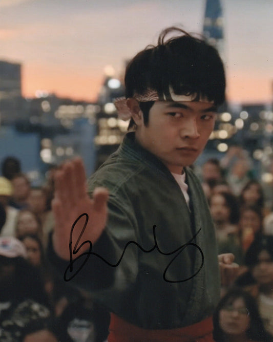 BEN WANG SIGNED KARATE KID LEGENDS 8X10 PHOTO (2)