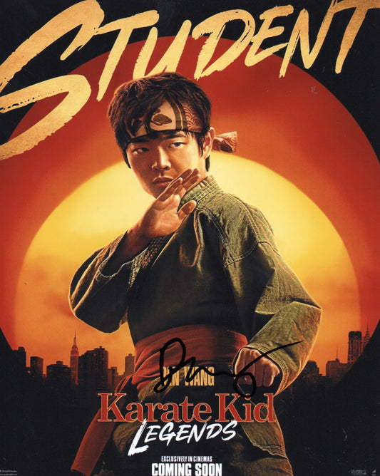 BEN WANG SIGNED KARATE KID LEGENDS 8X10 PHOTO (3)