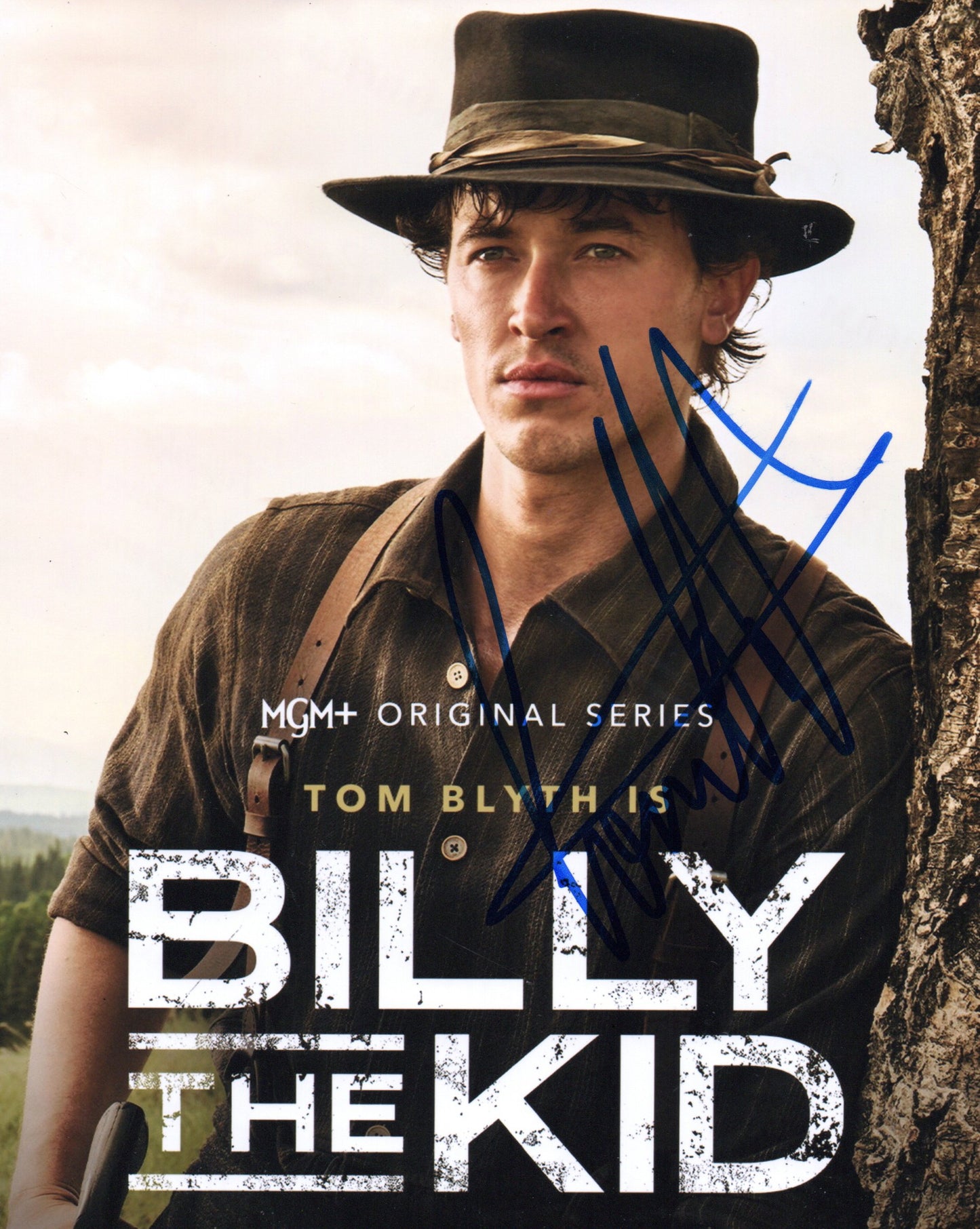 TOM BLYTH SIGNED BILLY THE KID 8X10 PHOTO (3)