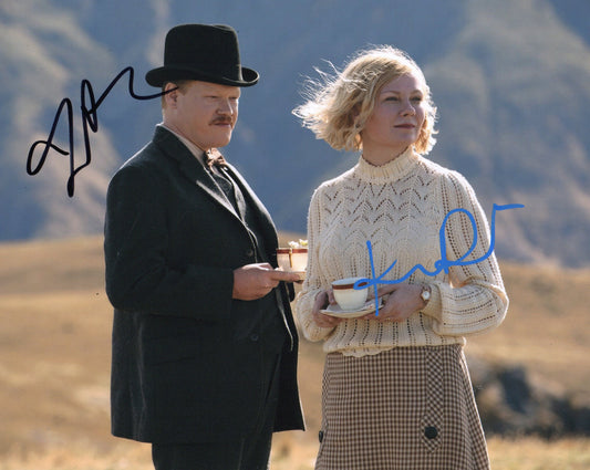 KIRSTEN DUNST AND JESSE PLEMONS SIGNED POWER OF THE DOG 10X8 PHOTO