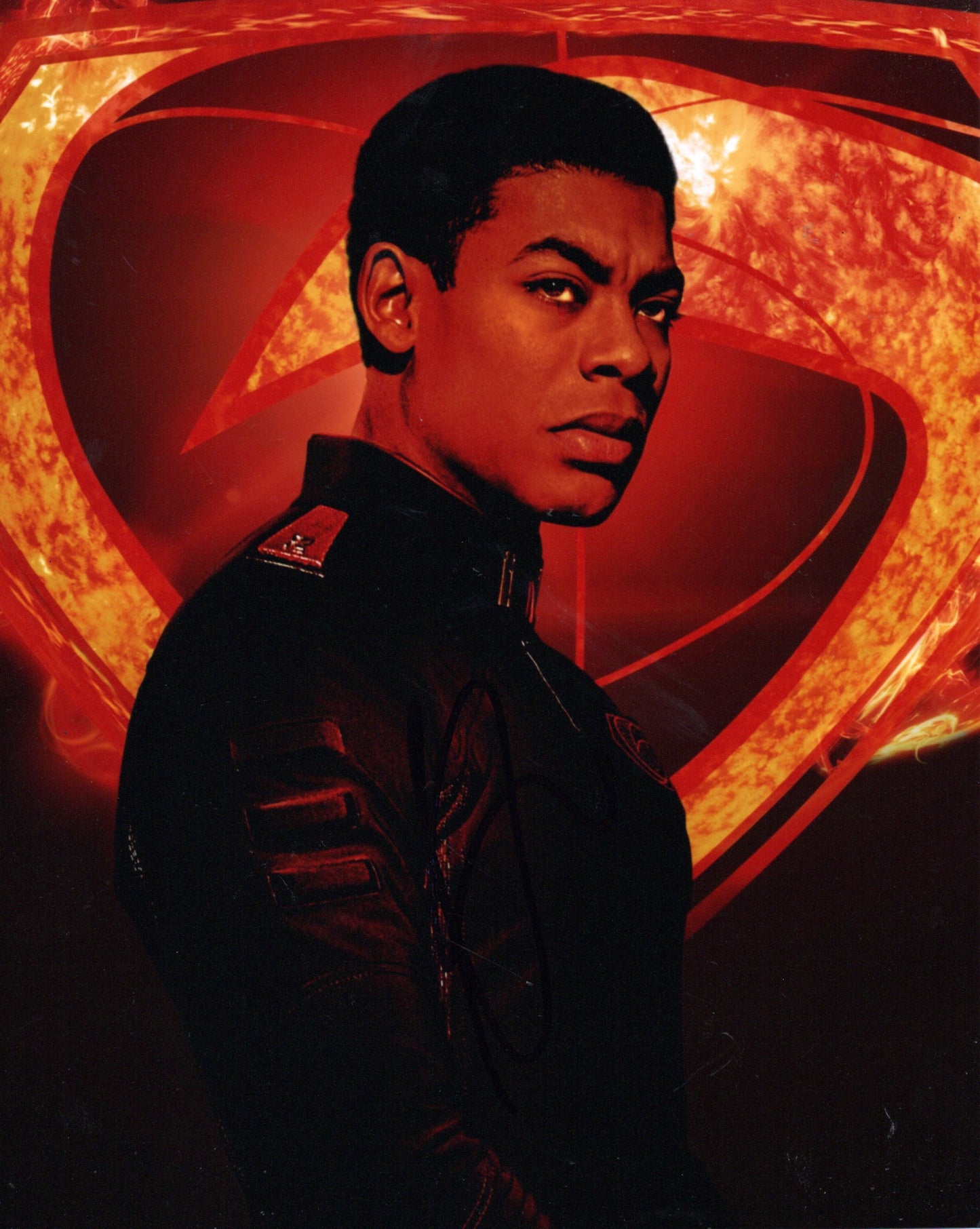 AARON PIERRE SIGNED KRYPTON 8X10 PHOTO (2) VIDEO PROOF