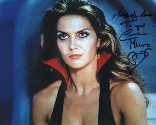 CAROLINE MUNRO SIGNED STARCRASH 10X8 PHOTO (1)