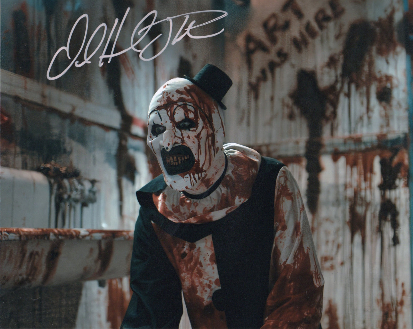 DAVID HOWARD THORNTON SIGNED TERRIFIER 8X10 PHOTO (18)