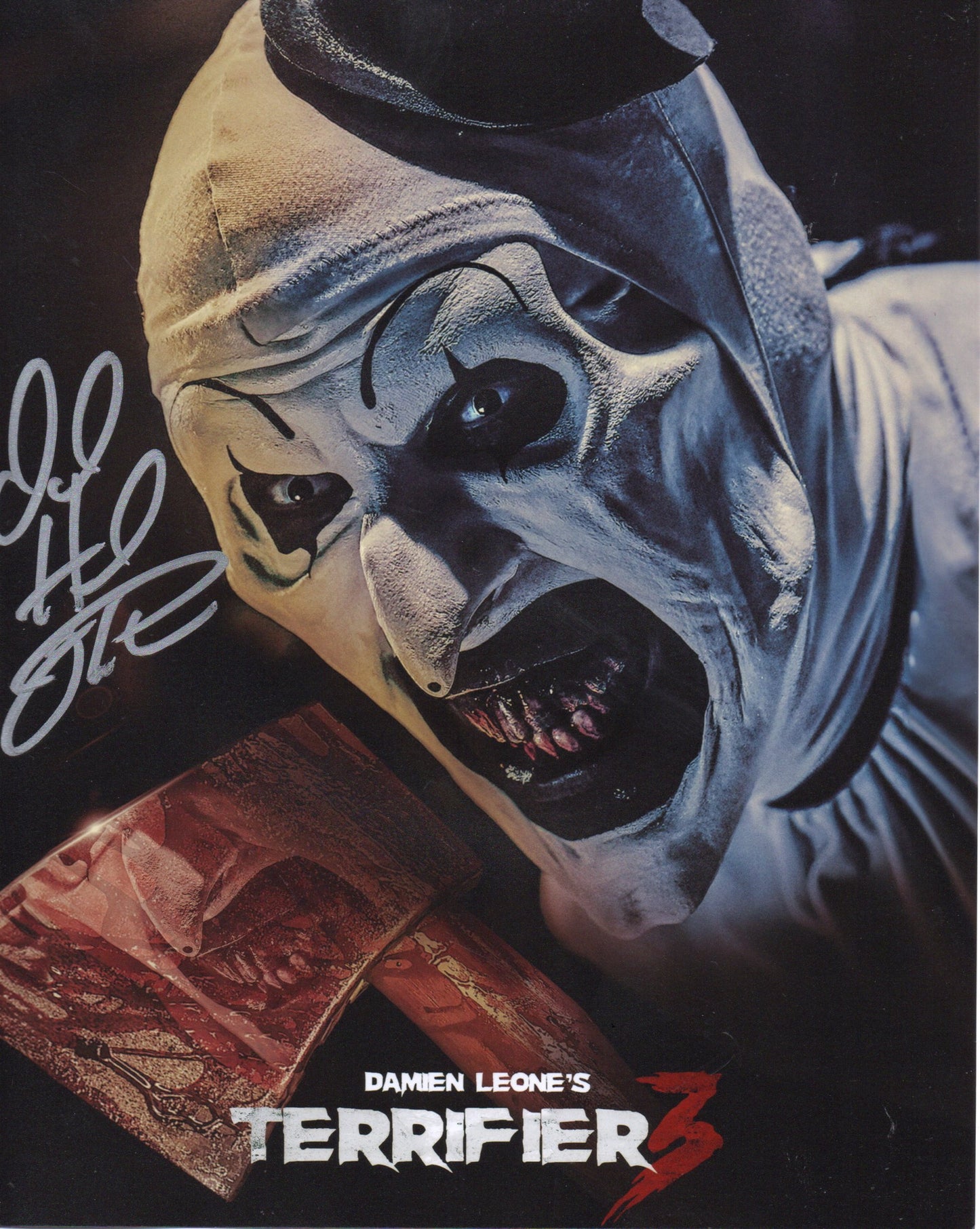 DAVID HOWARD THORNTON SIGNED TERRIFIER 8X10 PHOTO (19)