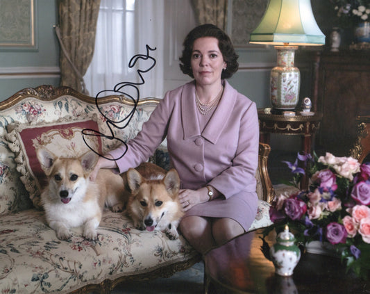 OLIVIA COLMAN SIGNED THE CROWN 10X8 PHOTO (8)