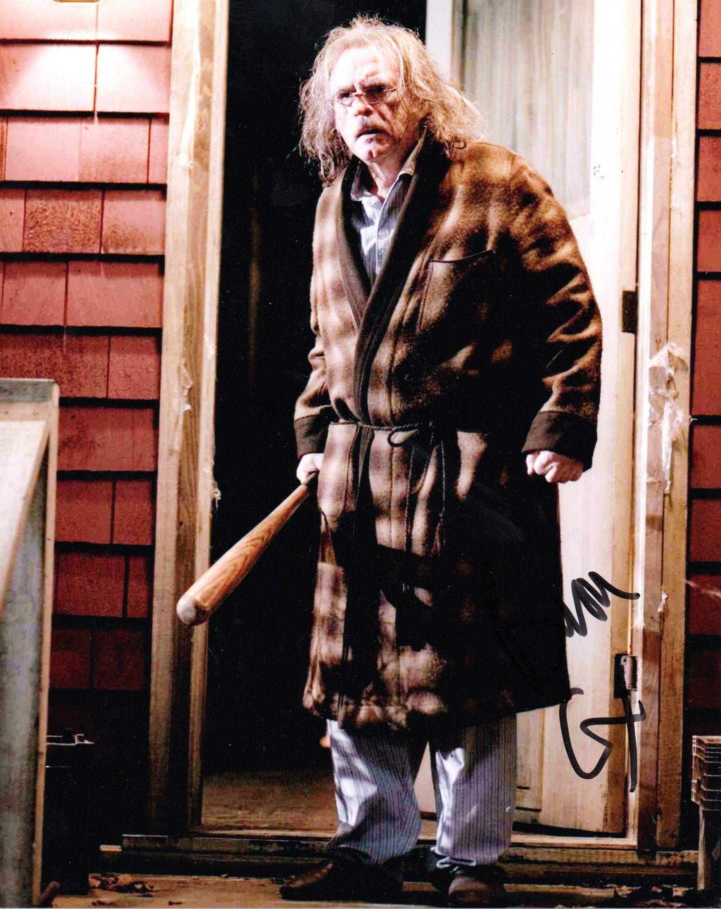 BRIAN COX SIGNED TRICK 'R TREAT 8X10 PHOTO