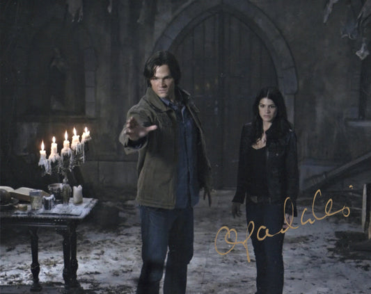 GENEVIEVE PADALECKI SIGNED SUPERNATURAL 10X8 PHOTO