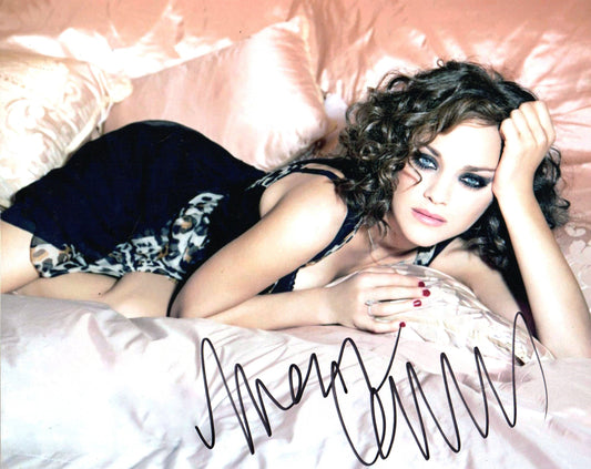 MARION COTILLARD SIGNED SEXY 10X8 PHOTO (10)