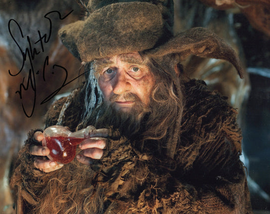 SYLVESTER McCOY SIGNED THE HOBBIT 8X10 PHOTO