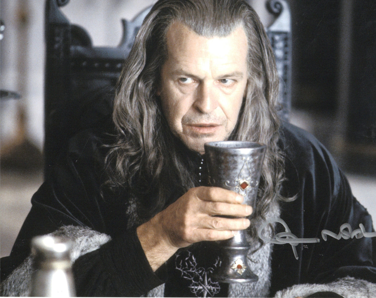 JOHN NOBLE SIGNED LORD OF THE RINGS 8X10 PHOTO (1)
