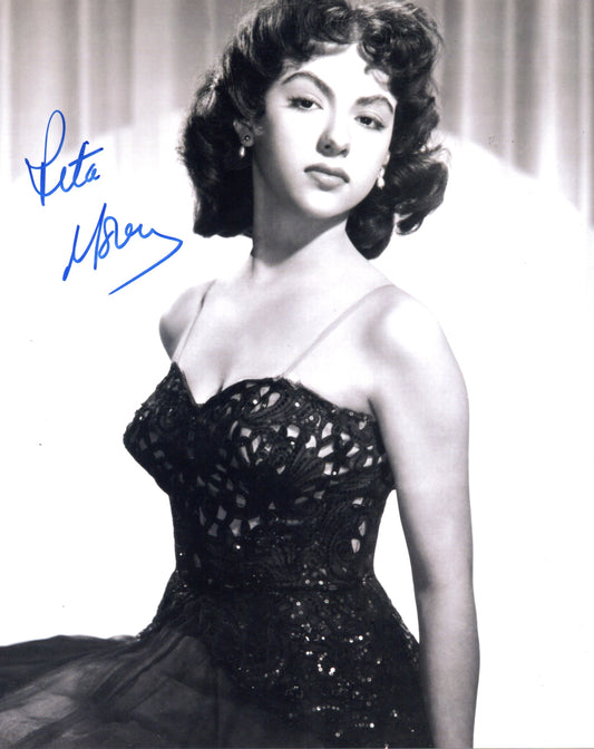 RITA MORENO SIGNED SEXY 10X8 PHOTO