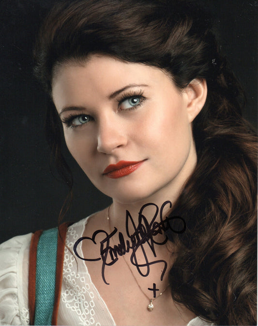 EMILIE DE RAVIN SIGNED SEXY ONCE UPON A TIME 10X8 PHOTO (3)