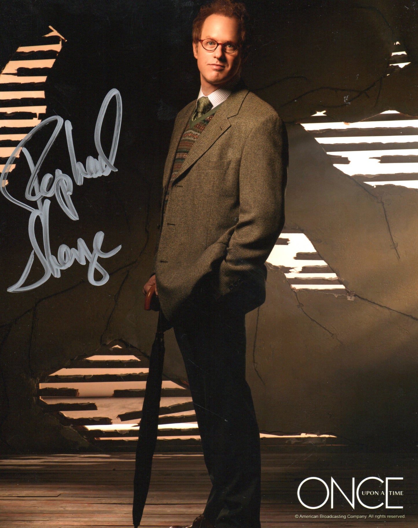 RAPHAEL SBARGE SIGNED ONCE UPON A TIME 8X10 PHOTO