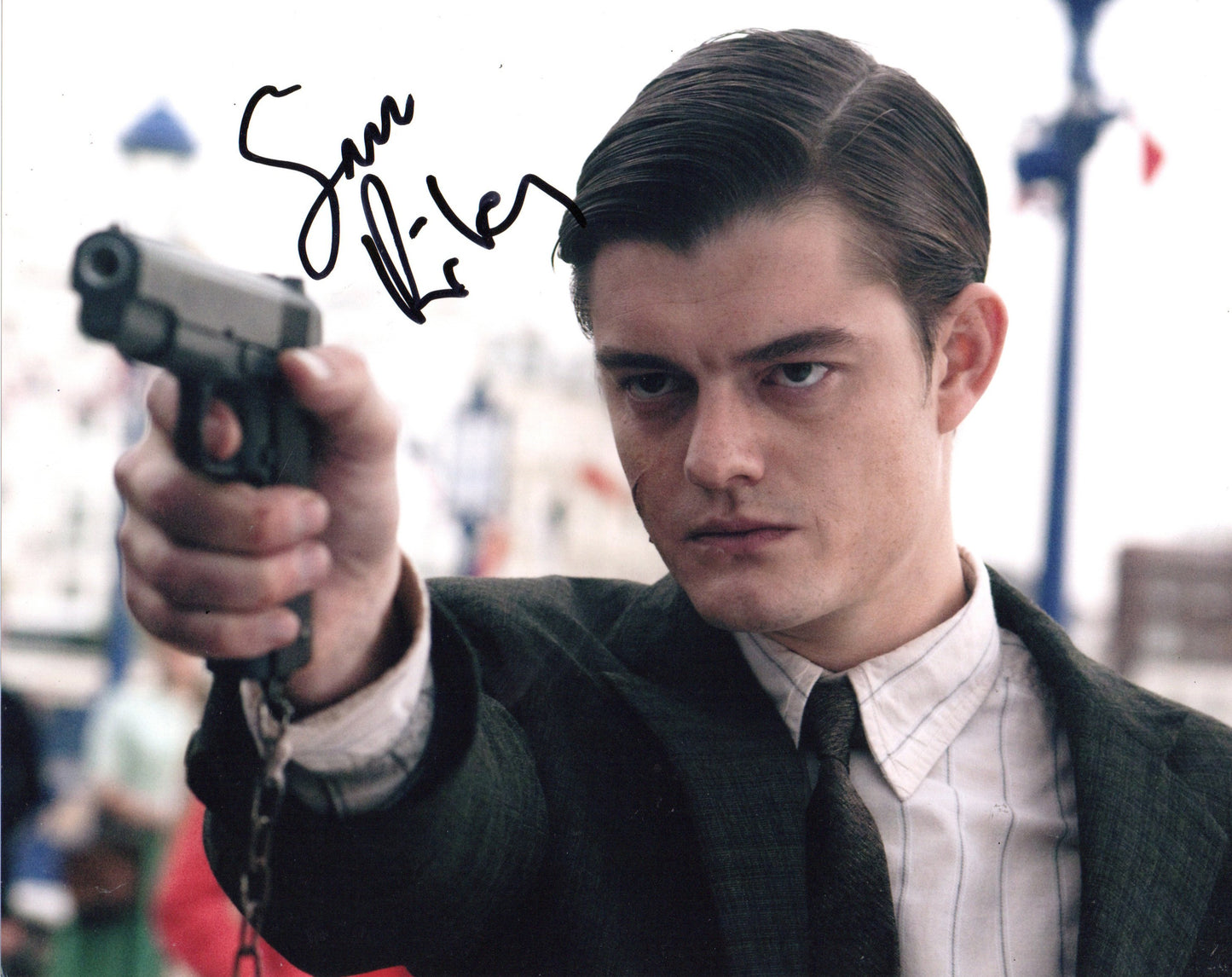 SAM RILEY SIGNED BRIGHTON ROCK 8X10 PHOTO (1)