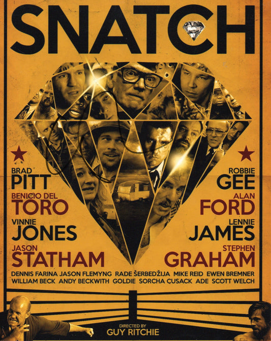 GUY RITCHIE SIGNED SNATCH 8X10 PHOTO (1)