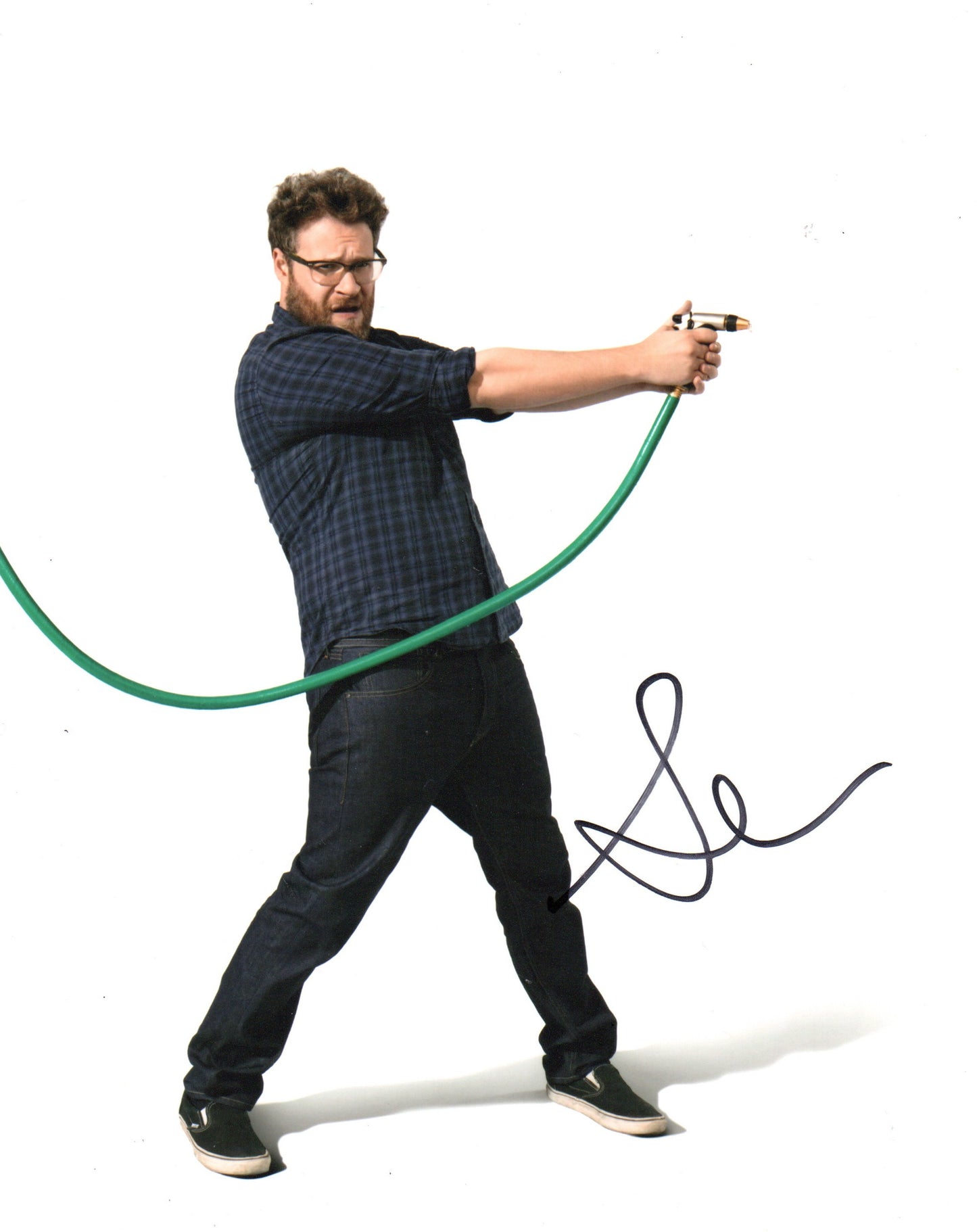 SETH ROGEN SIGNED 8X10 PHOTO (2)