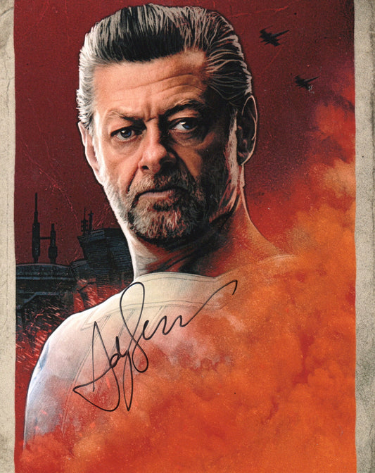 ANDY SERKIS SIGNED ANDOR 8X10 PHOTO (1)