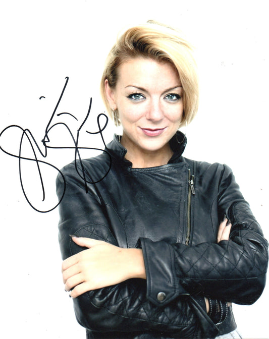 SHERIDAN SMITH SIGNED SEXY 10X8 PHOTO (2)
