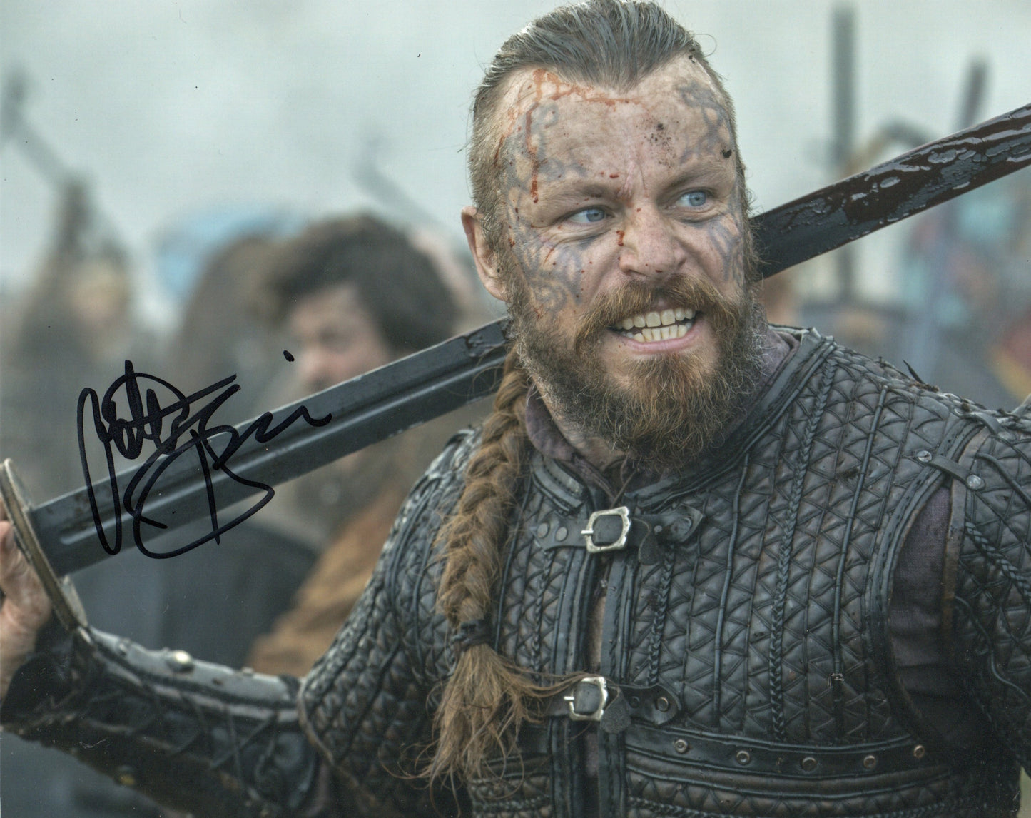 PETER FRANZEN SIGNED VIKINGS 8X10 PHOTO