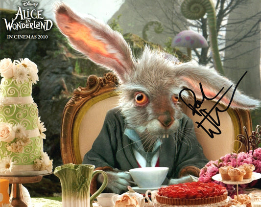 PAUL WHITEHOUSE SIGNED ALICE IN WONDERLAND 8X10 PHOTO (1)