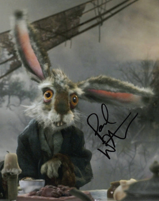 PAUL WHITEHOUSE SIGNED ALICE IN WONDERLAND 8X10 PHOTO (2)