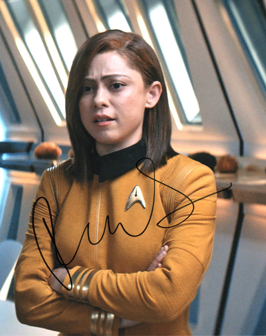 ROSA SALAZAR SIGNED STAR TREK 8X10 PHOTO (1)