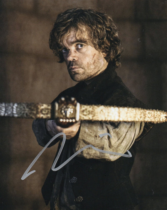 PETER DINKLAGE SIGNED GAME OF THRONES 8X10 PHOTO (8)