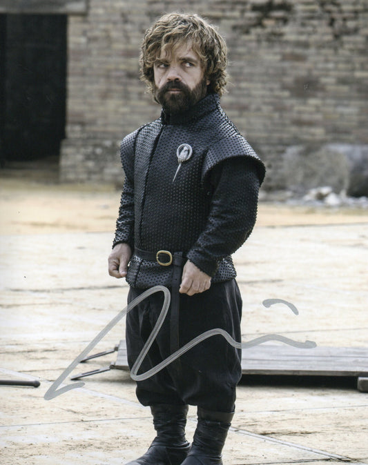 PETER DINKLAGE SIGNED GAME OF THRONES 8X10 PHOTO (9)