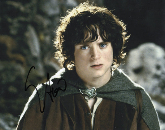 ELIJAH WOOD SIGNED LORD OF THE RINGS 8X10 PHOTO (17) VIDEO PROOF