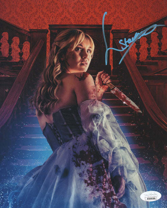 LAUREN STAERCK SIGNED CINDERELLA'S REVENGE PHOTO (1) ALSO JSA