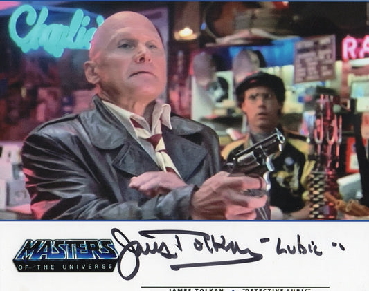 JAMES TOLKAN SIGNED MASTERS OF THE UNIVERSE 8X10 PHOTO (1)