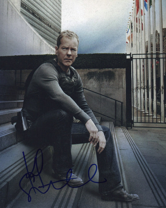 KIEFER SUTHERLAND SIGNED 24 8X10 PHOTO (10)