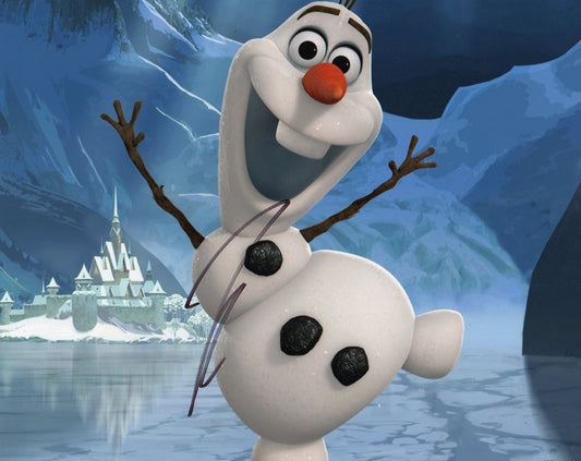 JOSH GAD SIGNED FROZEN 8X10 PHOTO (9)