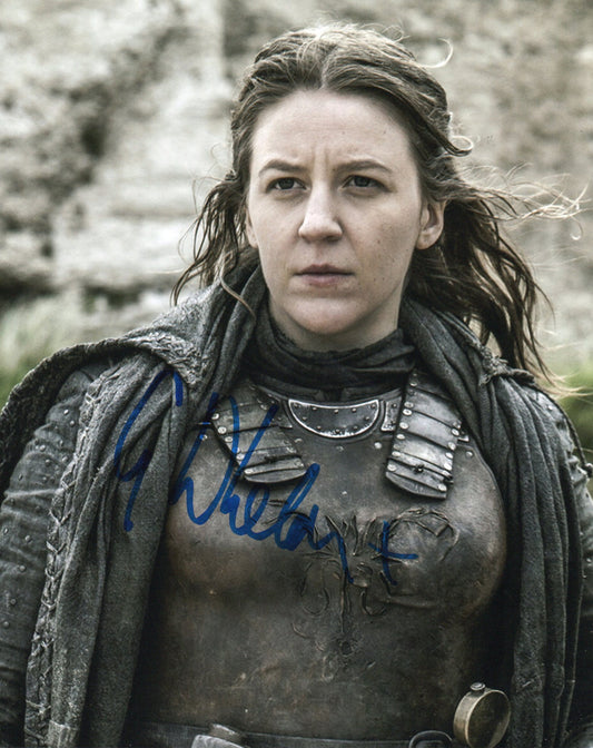 GEMMA WHELAN SIGNED GAME OF THRONES 10X8 PHOTO (2)