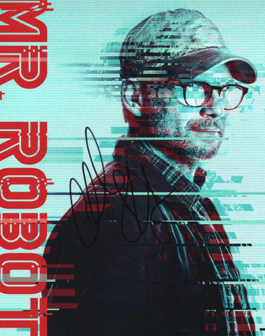 CHRISTIAN SLATER SIGNED MR ROBOT 8X10 PHOTO (7)