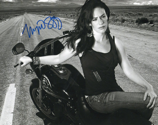 MAGGIE SIFF SIGNED SONS OF ANARCHY 10X8 PHOTO (1)