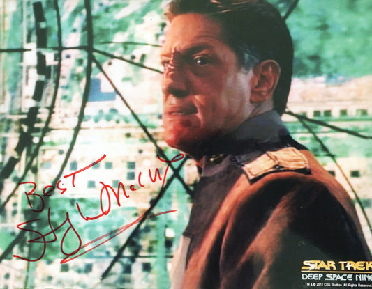 STEPHEN MACHT SIGNED STAR TREK PHOTO
