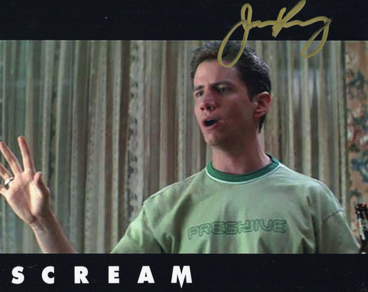 JAMIE KENNEDY SIGNED SCREAM 8X10 PHOTO