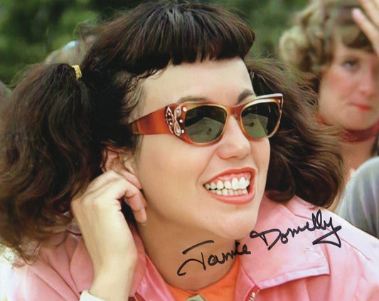 JAMIE DONNELLY SIGNED GREASE 10X8 PHOTO (1)