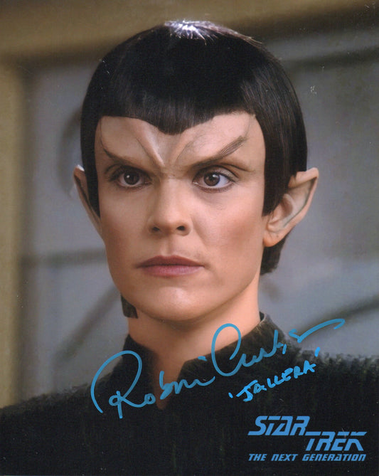 ROBIN CURTIS SIGNED STAR TREK 10X8 PHOTO (5)