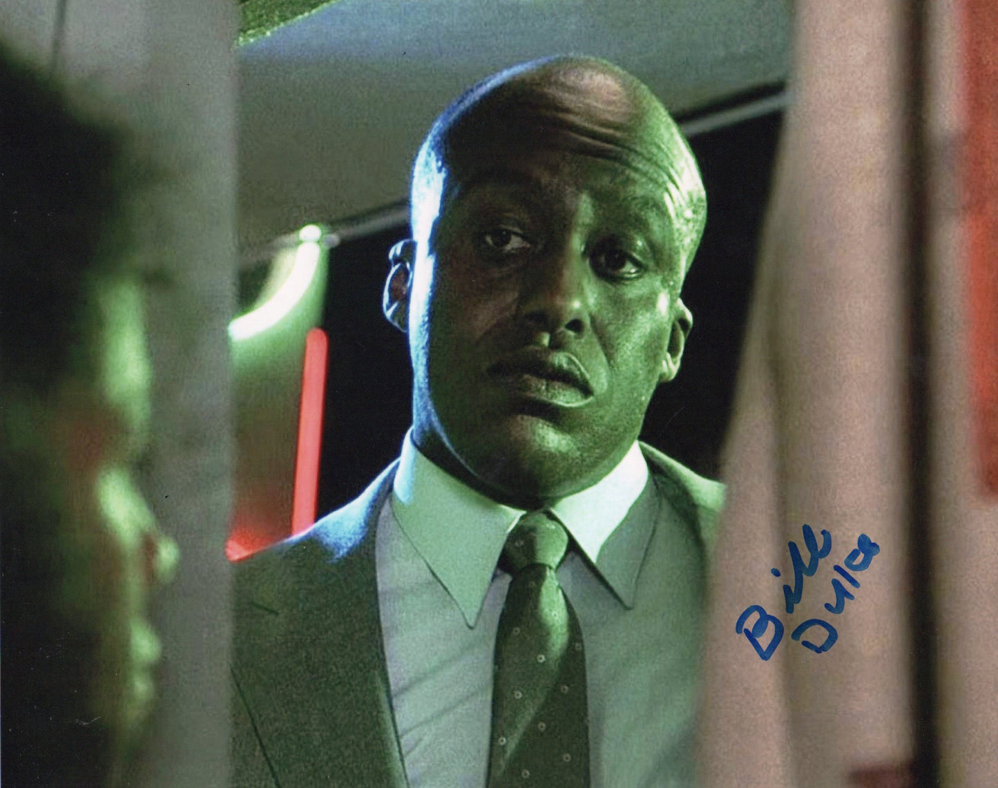 BILL DUKE SIGNED COMMANDO 8X10 PHOTO  (2)