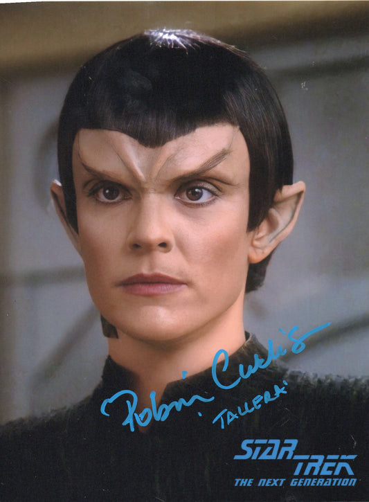 ROBIN CURTIS SIGNED STAR TREK 10X8 PHOTO (6)