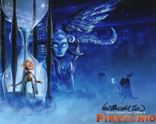 GUILLERMO DEL TORO SIGNED PINOCCHIO 8X10 PHOTO (3)