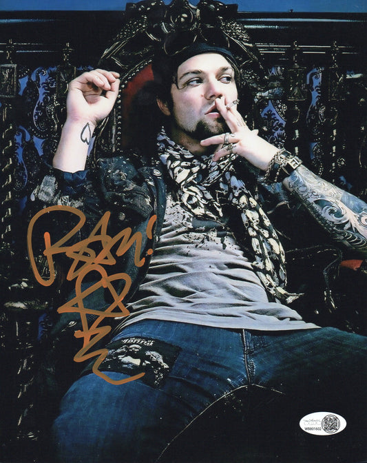 BAM MARGERA SIGNED 10X8 PHOTO (10) ALSO JSA