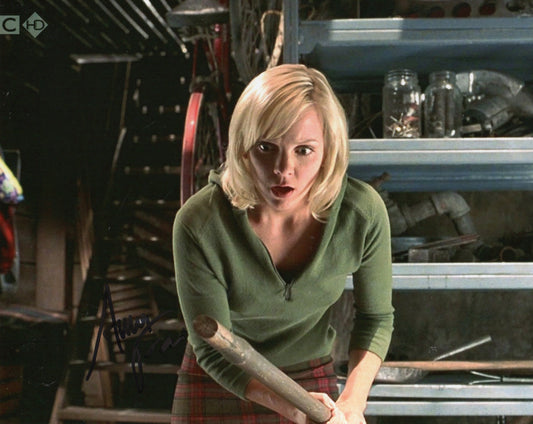 ANNA FARIS SIGNED SCARY MOVIE 10X8 PHOTO