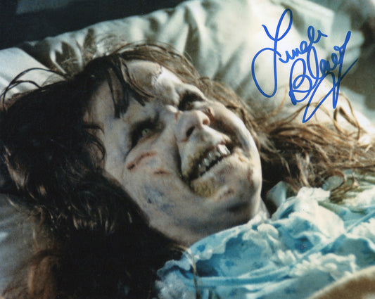LINDA BLAIR SIGNED THE EXORCIST 10X8 PHOTO (1)