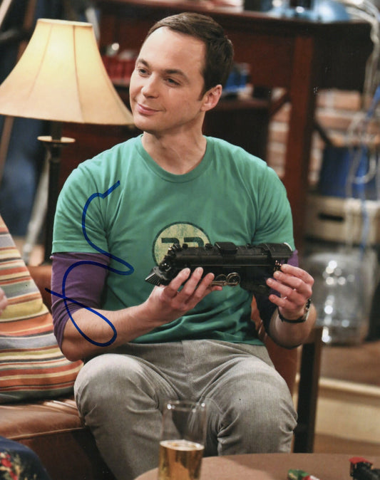 JIM PARSONS SIGNED BIG BANG THEORY 8X10 PHOTO (2)