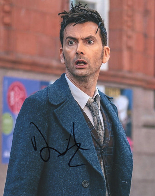 DAVID TENNANT SIGNED DOCTOR WHO PHOTO (1)